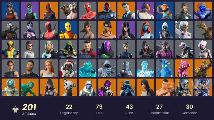 [ALL PLATFORMS]-201 Skin-Unchained Ramirez-Renegade Raider-Scout OG-Psycho Bandit-Tempest-Midas-NITE Unit Sniper-FULL ACCESS-BEST SELLER-