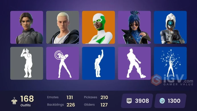 [ALL PLATFORMS]-170 Skin-210 Pickaxes-Modena Icon-Reaper-Candy Axe-Catwoman Comic Book Outfit-Backlash-Chani-FULL ACCESS-BEST SELLER-