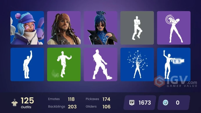[ALL PLATFORMS]-125 Skin-130.000 V-BUCKS SPEND-FULL ACCESS-BEST SELLER-
