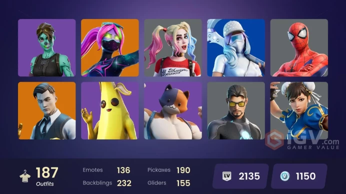 (PC PSN XBOX) 187 skins | Prodigy | Carbon Commando | Era | Lynx | Paradigm (Reality-659) | Fade | Optimus Prime | Ronin | The Imagined | Valeri