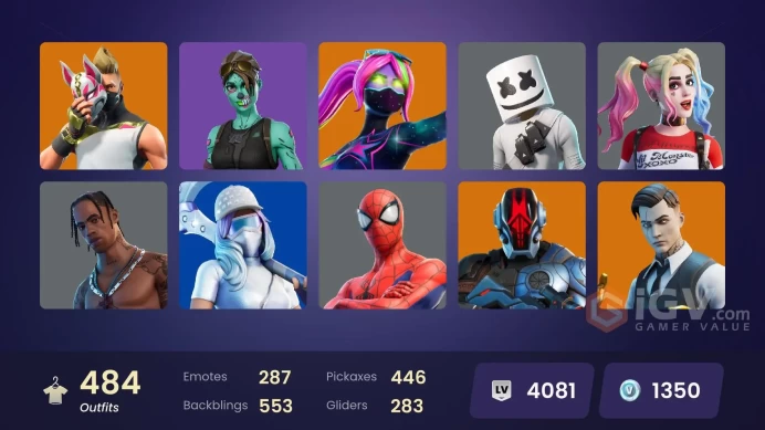 [PC/PSN/XBOX] 484 skins | Deluxe STW | Merry Mint Axe | Travis Scott | Lara Croft | Point It Out |Hot Marat | Verve | Take The Elf | 1150 VB