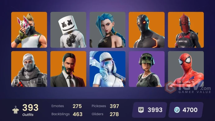 [ALL PLATFORMS]-400 Skin-400 Pickaxe-OG STW-Aloy-Omega-Dante OG-Arcane Vi-Jinx-Mako-FULL ACCESS-BEST SELLER-