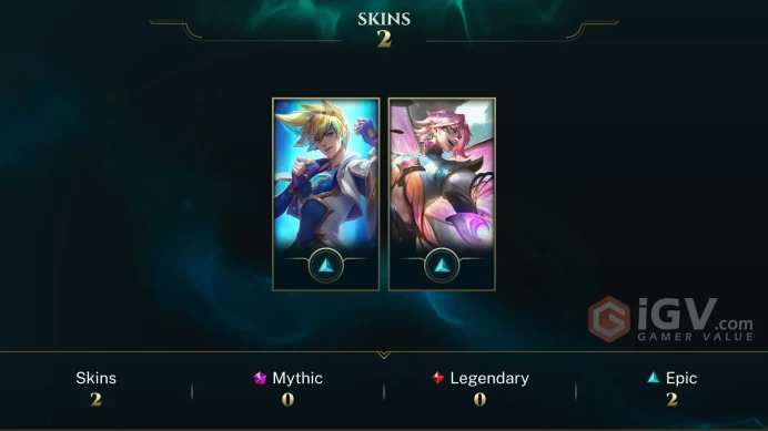 [S16 - SP1] EUW / IRON 1 / 26 CHAMPİONS / 2 SKİN / CHANGEABLE MAİL