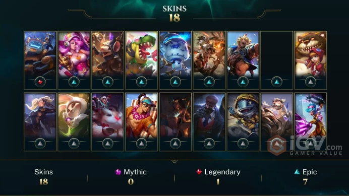 [EUW] S2026 - Silver 3 - 50 Winrate - 4K Be - Honor 4 - Safe - 77 Champ - 17Skin - Instant Delivery