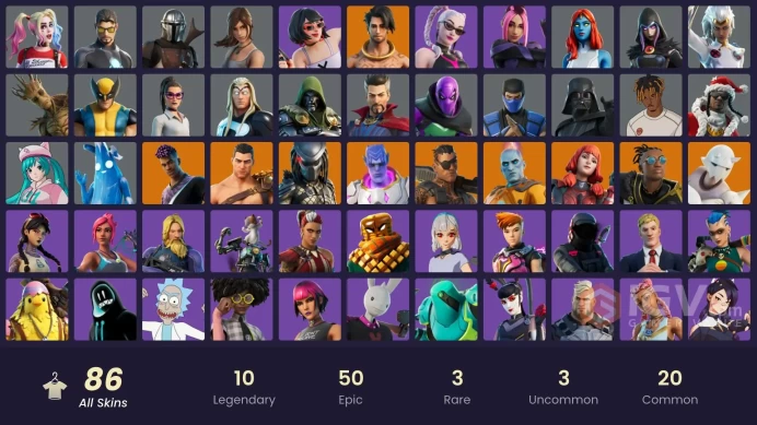 13944[PC/PSN/XBOX]Fade|The Imagined|Snap|Raz|Predator|Malik|Joey|The Origin|Menace|Kymera|Darth Vader|Mandalorian|Thor|Groot