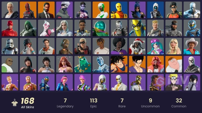 [ALL PLATFORMS]-167 Skin-Dragon Balls SET-Fashion Banshee OG-Naruto SET-Backlash-John Wick-Red Knight-FULL ACCESS-BEST SELLER-