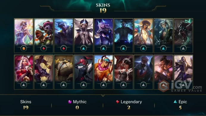  EUNE  21 SKINS  PLATINUM 4  62 CHAMPIONS  87 LEVEL  INSTANT DELIVERY  FULL ACCESS  EZWVo 