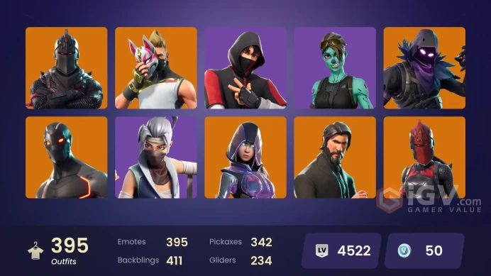 [PC/PSN/NIN] 395 skins | OG STW | Black Knight | Sparkle Specialist | IKONIK | The Reaper | Glow | Blue Squire | Royale Knight | Elite Agent 