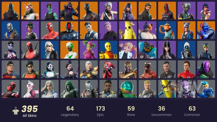 [PC/PSN/NIN] 395 skins | OG STW | Black Knight | Sparkle Specialist | IKONIK | The Reaper | Glow | Blue Squire | Royale Knight | Elite Agent 