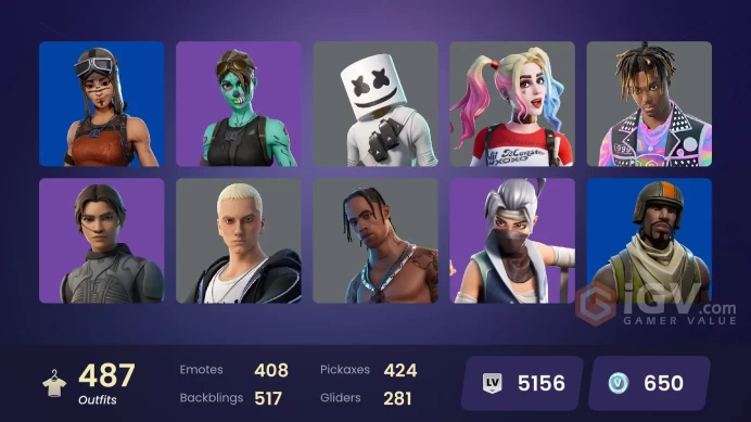 [PC/XBOX/NIN] 487 skins | Travis Scott | Renegade Raider | Aerial Assault Trooper | Astro Jack | Gold Midas | Gold Meowscles | Gold TNTina | 