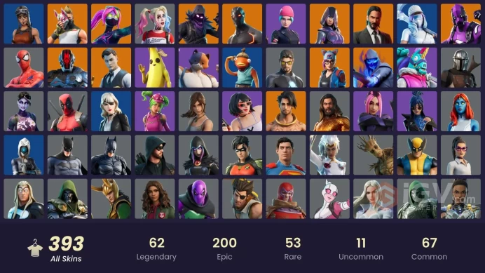 [PC/PSN/XBOX/NIN] 394 skins | OG STW | Wildcat | Dark Vertex | Dark Skully | Glow | Gold Midas | Unchained Ramirez | 