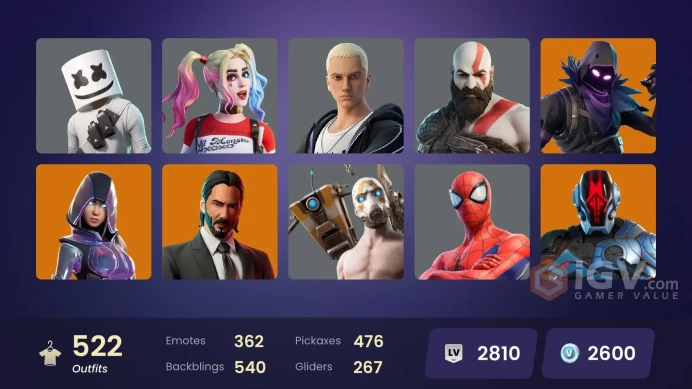 [ALL PLATFORMS]-523 Skin-477 Pickaxe-FULL ACCESS-SCROLL DOWN-BEST SELLER-