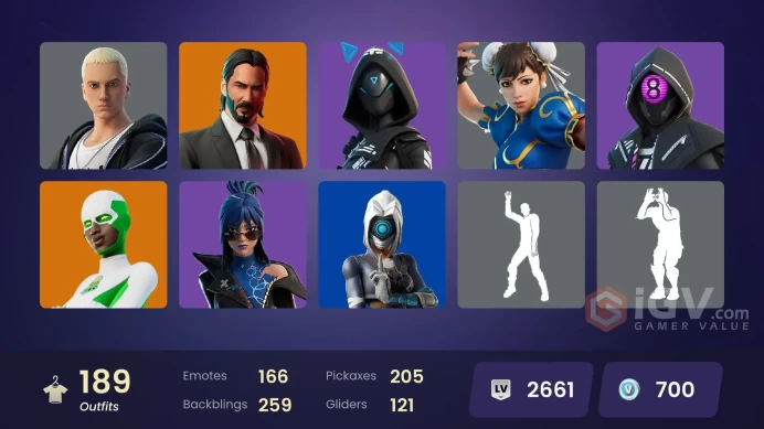 [ALL PLATFORMS]-188 Skin-Championship Jonesy-Champion Kyra-Backlash-Desperado-Captain Levi-Mikasa Ackermann-Chun-Li-FULL ACCESS-BEST SELLER-