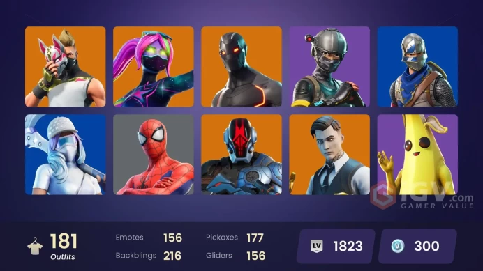 [PC/PSN/XBOX/Nintendo]  181 skins F/A :  Blue Squire | Royale Knight | OG STW | Take The L | Mako | Elite Agent | Blue Team Leader | WORLD CUP |