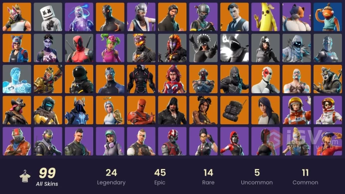 [PC/PSN/XBL] 98 skins | Galaxy | IKONIK | The Reaper | Elite Agent | Gold Brutus | WORLD CUP | Gold Midas | Omega (stage 5) | Rogue Agent | 
