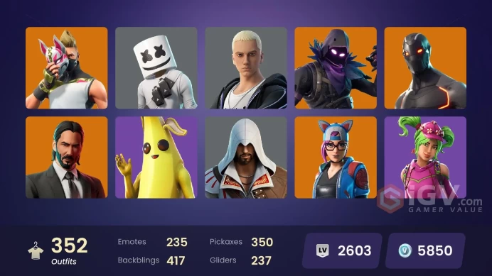 [PC/PSN/XBOX] FA / 352 SKINS / BLUE TEAM LEADER / EXPLORER EMILIE / BLUE STRIKER / PRODIGY / BLACK ADAM / CARBON COMMANDO / OG STW
