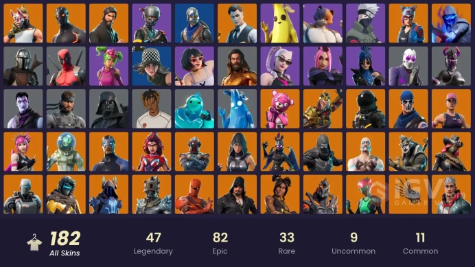 [PC/PSN/XBOX] FA / 180 SKINS / FLOSS / THE REAPER / BLUE SQUIRE / ROYALE KNIGHT / ELITE AGENT / GOLD MIDAS / GOLD BRUTUS / OG STW