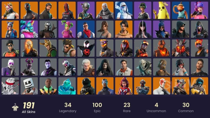 FULL ACCESS / 191 SKINS / THE REAPER / ELITE AGENT / TRAILBLAZER / TAKE THE L