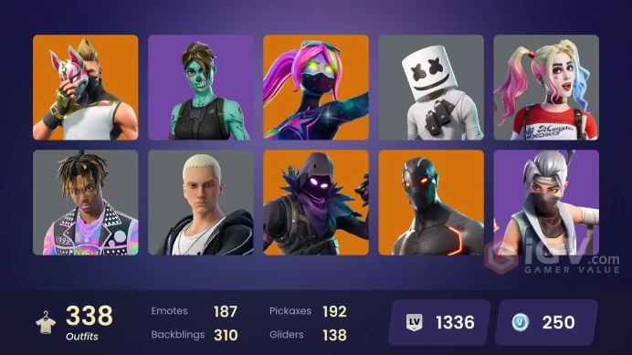 FA / 334 SKINS / THE REAPER / FRESH / GOLD MIDAS / SPECTER INSPECTOR / TAKE THE L / OG STW