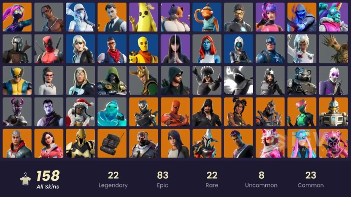 [PC/PSN/XBOX] FA / 149 SKINS / TRAVIS SCOTT / GOLD MEOWSCLES / GOLD TNTINA / GOLD MIDAS