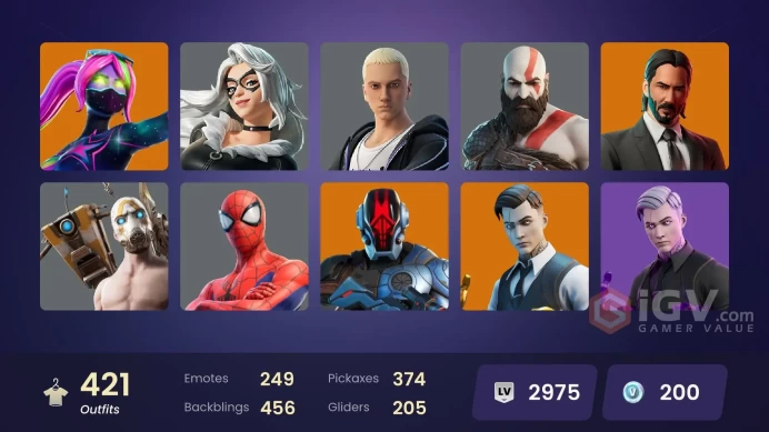 [PSN/XBOX/PC] FA / 410 SKINS / GOLD KRATOS / LEVIATHAN AXE / MASTER CHIEF / ASTRO JACK /