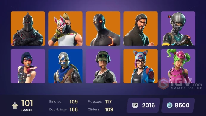 Full Access - [NINTENDO/PC] 101 skins | Black Knight , Sparkle Specialist , The Reaper , Blue Squire , Royale Knight