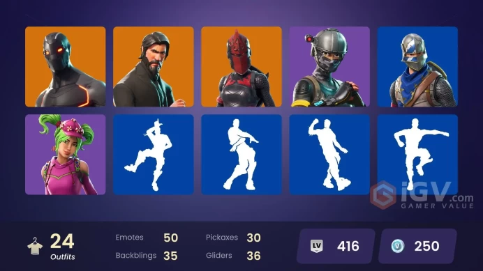 [PC/PSN/XBOX/Nintendo] 24 skins | The Reaper | Blue Squire | Royale Knight |