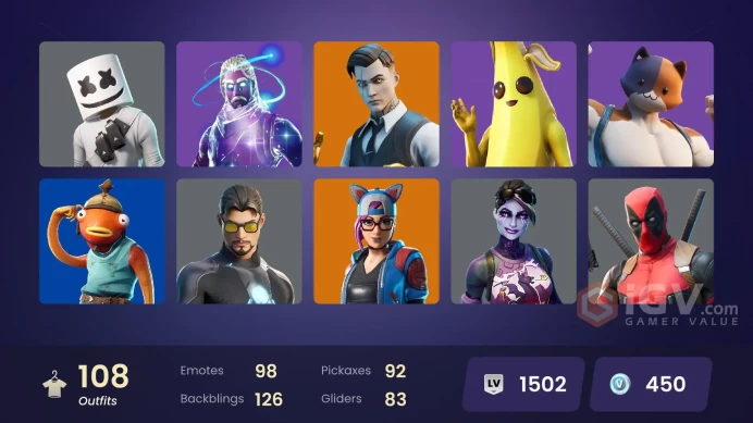 [PC/XBOX] 108 skins | Galaxy | WORLD CUP | Gold Brutus | Gold Midas | Gold Meowscles | Tart Tycoon | Y337