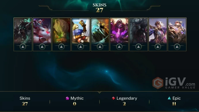 | EUNE | 30 SKINS | GOLD 3 | 88 CHAMPIONS | 66 LEVEL | INSTANT DELIVERY | FULL ACCESS | Flprc |