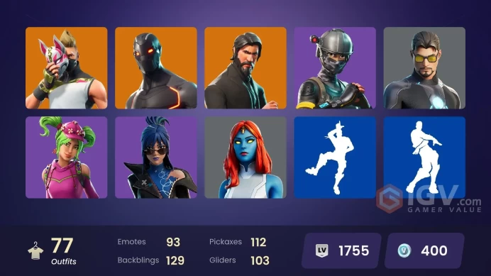 [PC/PSN/XBOX/Nintendo] 76 skins | The Reaper | Elite Agent | Blue Team Leader | Take The L | Omega (stage 5) |