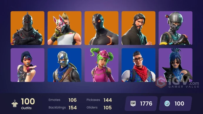Full Access - [PC] 100 skins | Black Knight , Sparkle Specialist , The Reaper , Blue Squire , Royale Knight