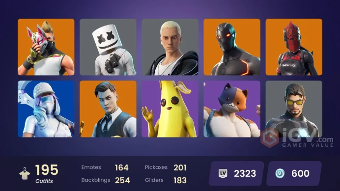 (PC PSN XBOX) 195 skins | OG STW | Gold Midas | Gold Meowscles | Gold Brutus | Rogue Agent | The Prisoner | Singularity | Carbide | Ragnarok | L
