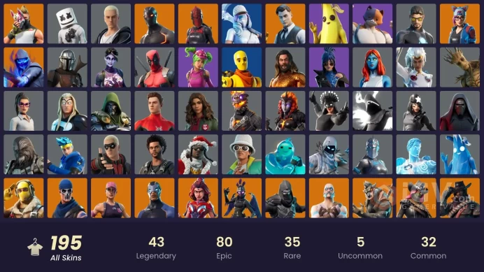 (PC PSN XBOX) 195 skins | OG STW | Gold Midas | Gold Meowscles | Gold Brutus | Rogue Agent | The Prisoner | Singularity | Carbide | Ragnarok | L