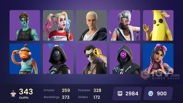 (PC PSN XBOX) 343 skins | 157 PURCHASED SKINS / Clutch | Grind | Championship Aura | FNCS Renegade | Era | Singularity | Ark | Optimus Prime | V