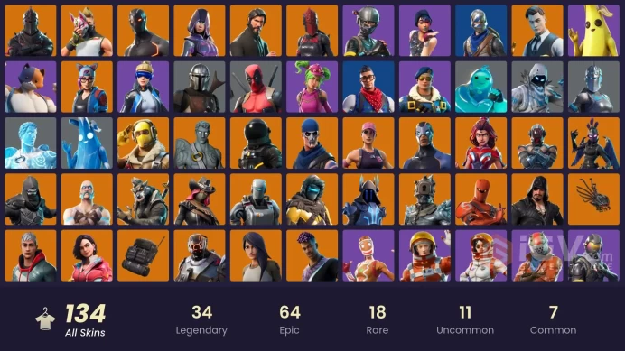 EMAIL CHAANGE 134 skins IKONIK | BLACK KNIGHT | THE REAPER | GLOW | FLOSS | TAKE THE L AND MORE