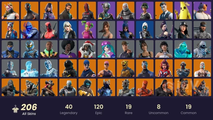 [PC] 205 skins | OG STW | IKONIK | The Reaper | Glow | Elite Agent | Gold Brutus | Gold Midas | Trailblazer | Sub Commander | Rogue Agent | Havo