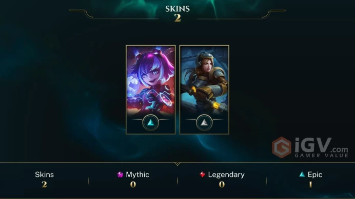 [Code A67] Level 34 + 2 Skins / EUW / Very Cheap