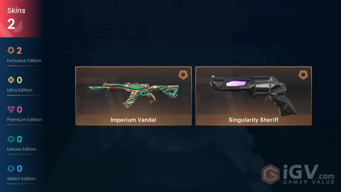 NA | 1 skins | Imperium Vandal | V4432