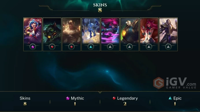 Conta de Liga do Brasil: +8 Skins | Acesso Total | Entrega Instantânea!
