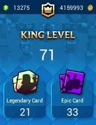 [Code A72] Level 71 / 9 Cards Max + 13k Gems / 42 Skins Towers / Very Cheap