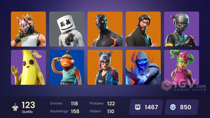[PC/Nintendo] 123 skins | OG STW | The Reaper | Elite Agent | Blue Team Leader | 