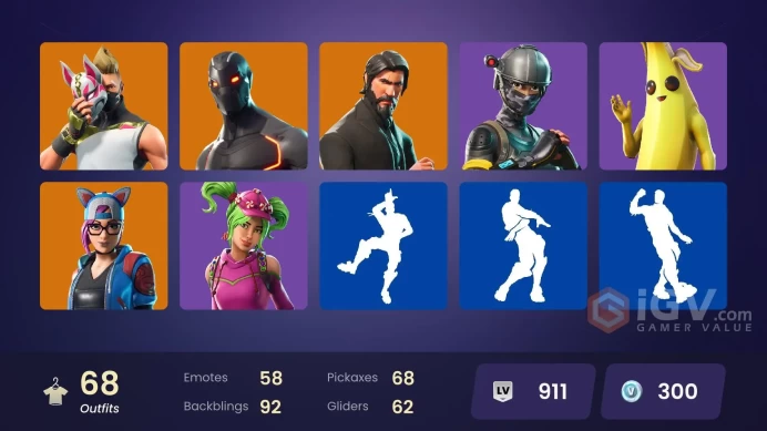 [PC/XBOX/Nintendo] 68 skins | The Reaper | Elite Agent | Take The L | A.I.M. | Valor | Dire | Omega |