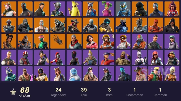 [PC/XBOX/Nintendo] 68 skins | The Reaper | Elite Agent | Take The L | A.I.M. | Valor | Dire | Omega |