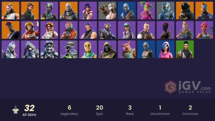 [PC/Nintendo] 32 skins | Sparkle Specialist | The Reaper | Blue Squire | Royale Knight | Elite Agent |