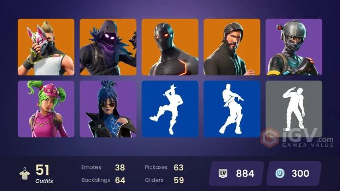 [PC/PSN/XBOX/Nintendo] 51 skins | OG STW | The Reaper | Elite Agent | Rogue Agent | Rust Bucket |