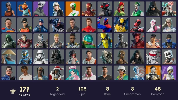 13421[PC/PSN/XBOX]Renegade Raider|Eddie Brock|Backlash|Stormtrooper Samurai|Apprentice Evie|Wookiee Team Leader|Emperor Palpatine