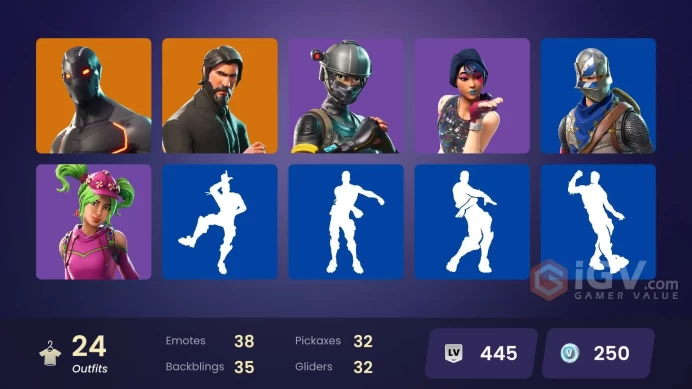 [PC/XBOX/Nintendo] 24 skins | Sparkle Specialist | The Reaper | Blue Squire | Royale Knight | Elite Agent |