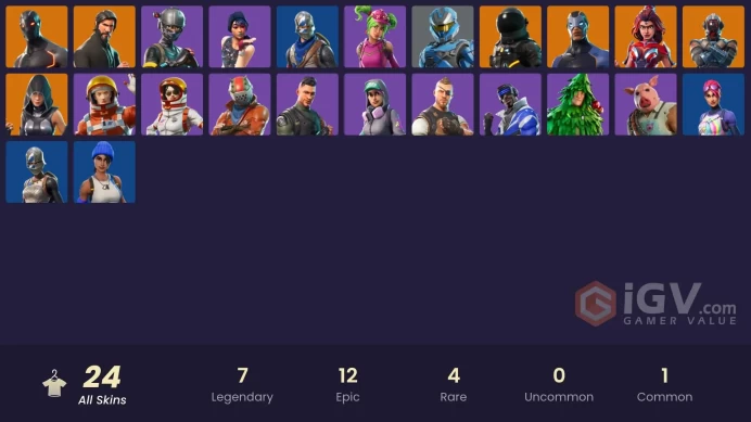 [PC/XBOX/Nintendo] 24 skins | Sparkle Specialist | The Reaper | Blue Squire | Royale Knight | Elite Agent |