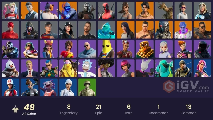 14091[PC/PSN/XBOX]Midas|Fusion|Joey|Gear Specialist Maya|Raz|Menace|Kymera|Predator|Rippley vs Sludge|Mandalorian|Jennifer Walters