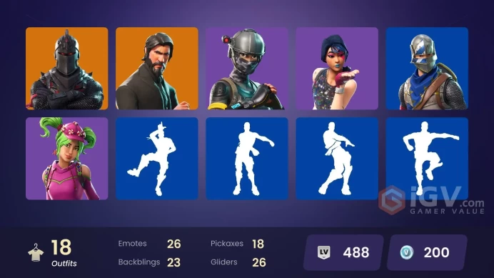 [PSN/PC/XBOX] FA / 16 SKINS / BLACK KNIGHT / SPARKLE SPECIALIST / THE REAPER / BLUE SQUIRE / ROYALE KNIGHT / ELITE AGENT